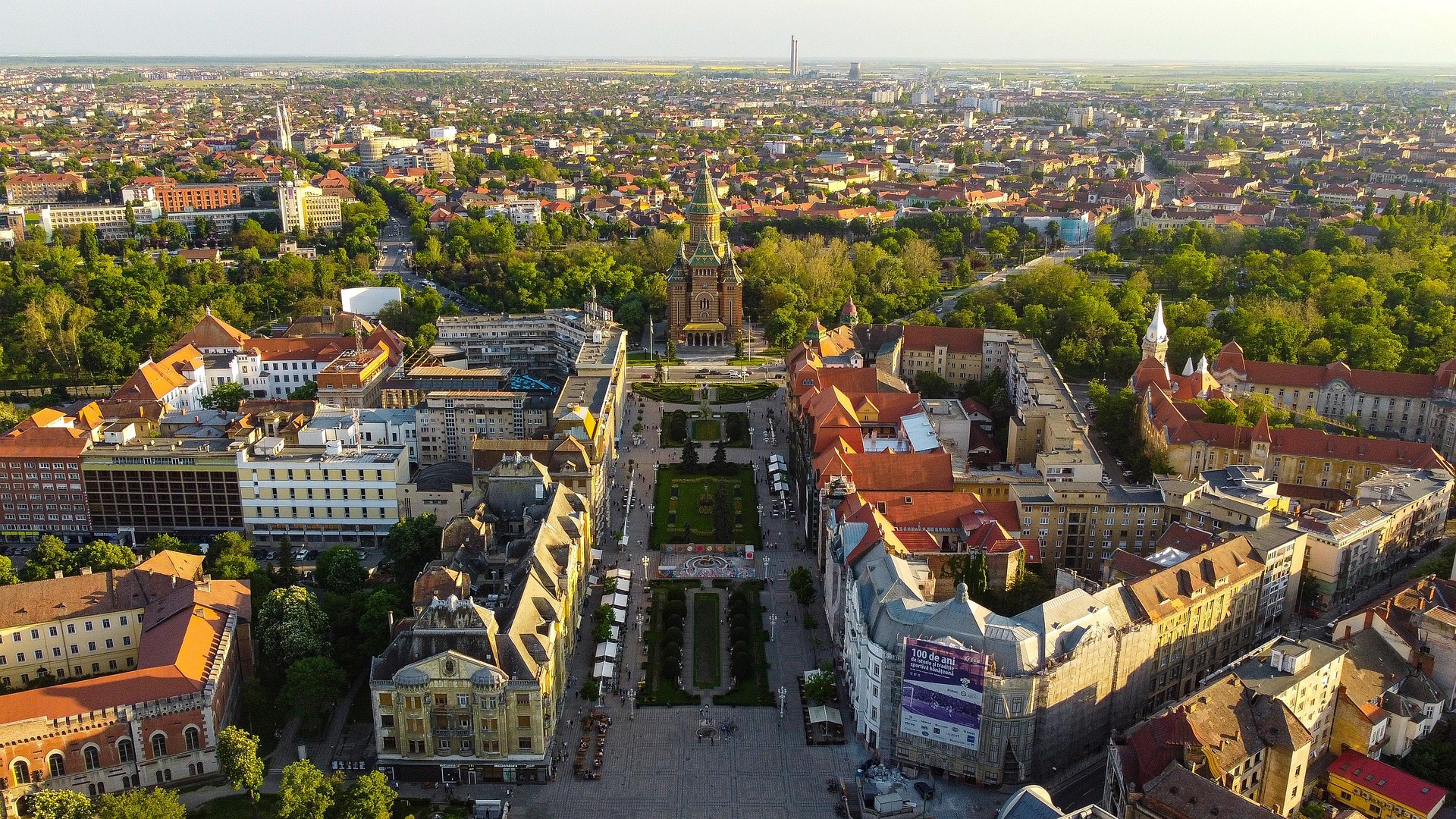 Timisoara von oben.